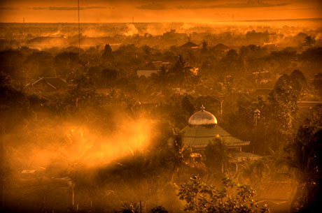 Kalimantan at night